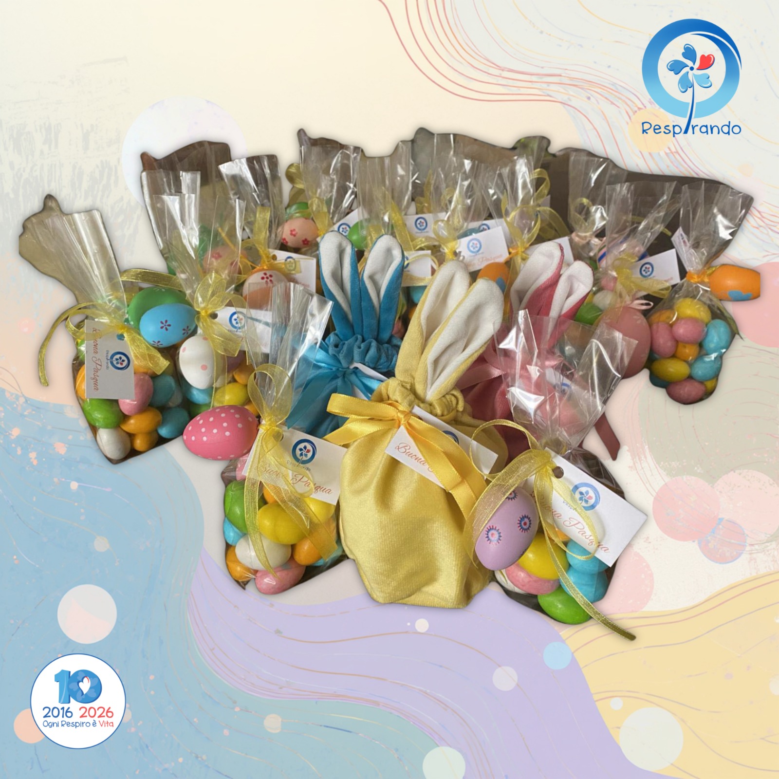 Pasqua solidale con gli ovetti Respirando