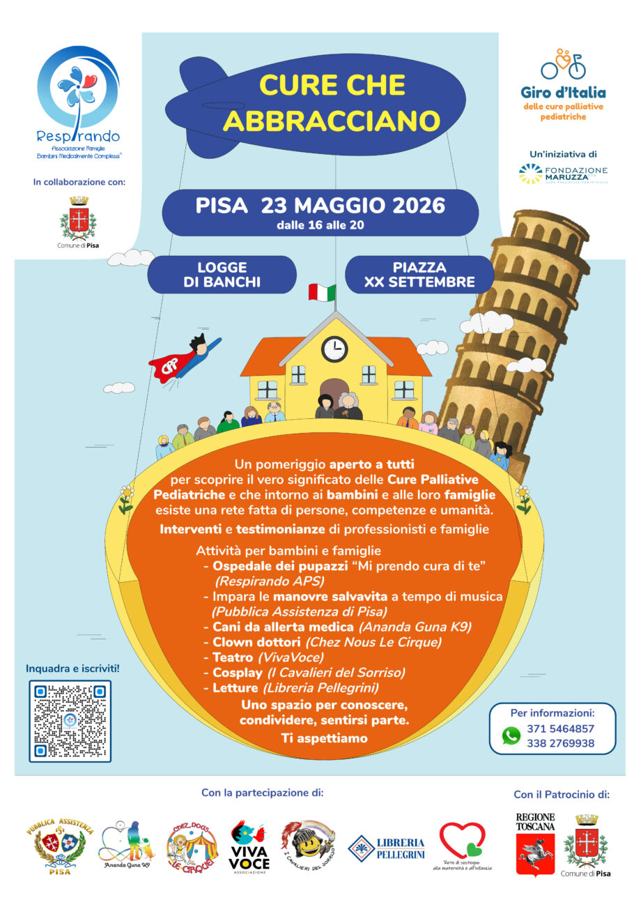 Giro d'Italia delle cure palliative pediatriche 2026